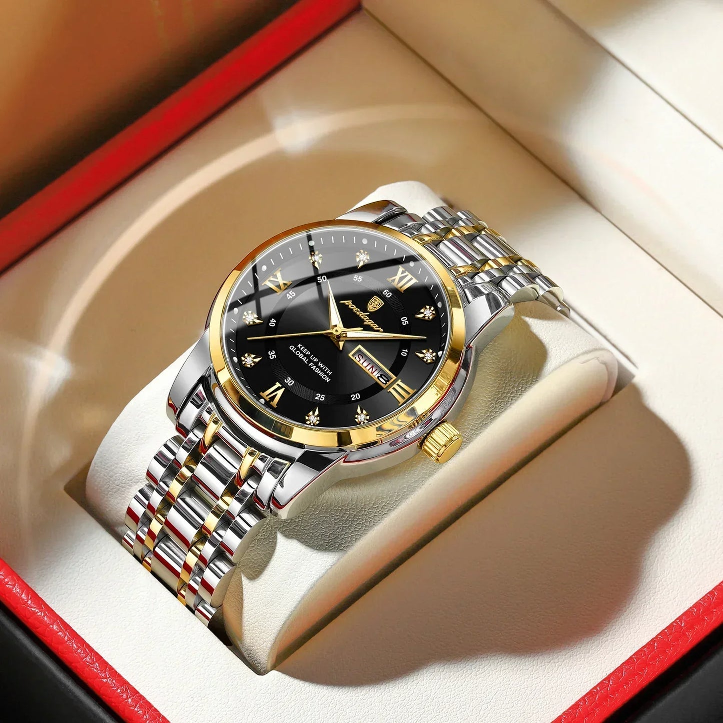 LUJURY® Montre de luxe professionnelle